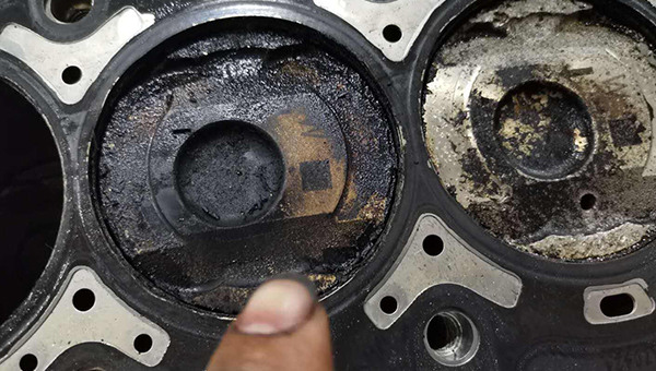 铸铁修补剂帮助客户解决发动机内套裂纹修复问题